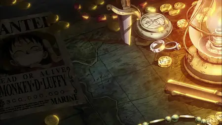 One Piece (1999) - S13E75 The Friends Whereabouts! The Giant Gravestone and Panties of Gratitude -R