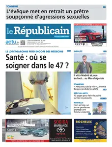 Le Républicain Lot et Garonne - 9 Octobre 2025