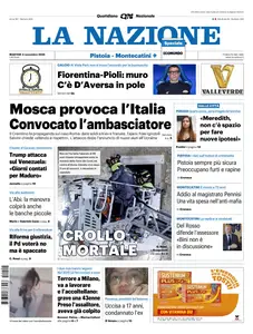 La Nazione Pistoia Montecatini - 4 Novembre 2025