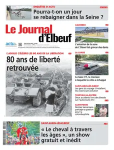 Le Journal d'Elbeuf - 22 Août 2024