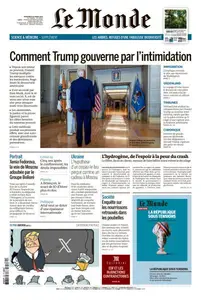 Le Monde du Mercredi 26 Mars 2025