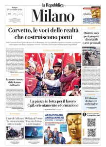 la Repubblica Milano - 30 Novembre 2024