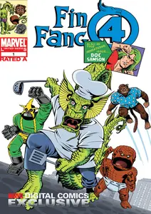 Fin Fang Four 01 (2009) (exclusive) (marvel com
