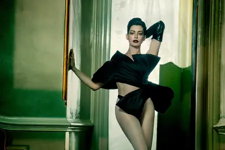 Anne Hathaway by Norman Jean Roy for Vanity Fair April 2024