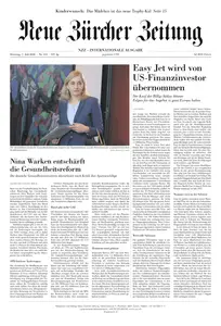 Neue Zürcher Zeitung International - 7 Juli 2026