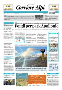 Corriere delle Alpi - 25 Ottobre 2025