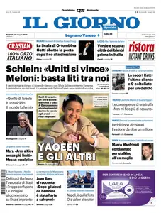 Il Giorno Legnano Varese - 27 Maggio 2025