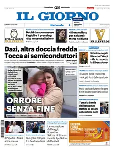 Il Giorno Como Lecco Sondrio - 14 Aprile 2025