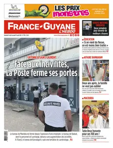 France-Guyane l'hebdo - 9 Août 2024