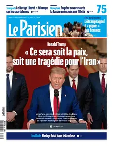 Le Parisien du Lundi 23 Juin 2025
