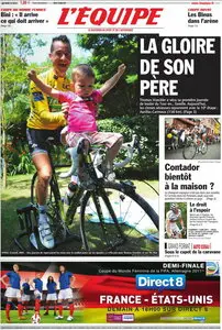 L'EQUIPE (12 Juillet 2011)