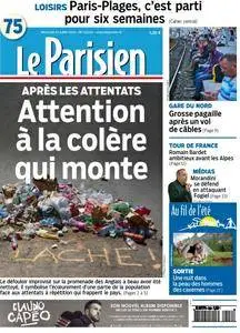 Le Parisien du Mercredi 20 Juillet 2016