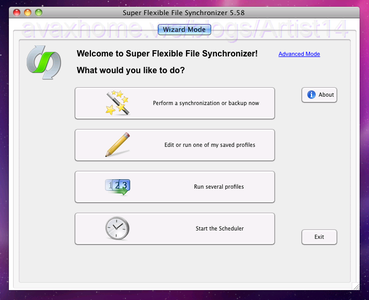 Super Flexible File Synchronizer v5.71 Mac OS X