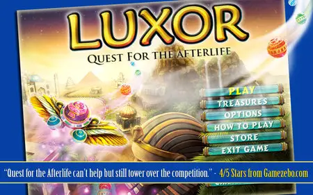 Luxor Quest for the Afterlife 1.0