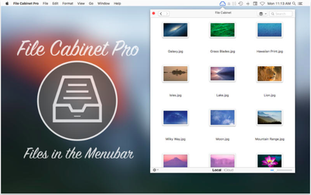 File Cabinet Pro 4.1.3 Mac OS X