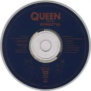 Queen - Live At Wembley '86 (1992) [Japanese Ed.]