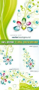 Stock Vector - Floral Background