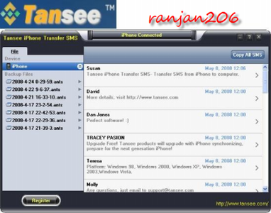 Tansee iPhone Transfer SMS v1.0.0.0