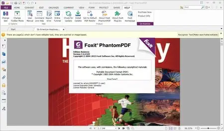 Foxit PhantomPDF Business 7.2.2.0929