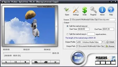 Agile Video Splitter 3.2