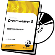 Dreamweaver 8 Essential Training from Lynda.com (CD1+CD2, new links)