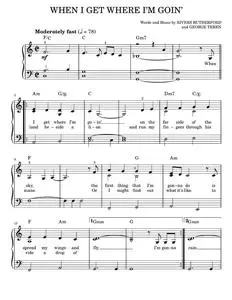 When I Get Where I'm Goin' - Brad Paisley featuring Dolly Parton (Easy Piano)