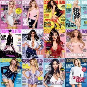 Cosmopolitan Italia - 2015 Full Year Issues Collection