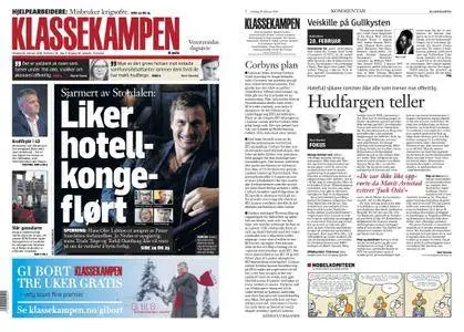 Klassekampen – 28. februar 2018