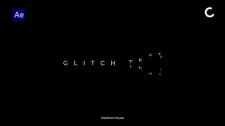 Glitch Text Animations 35963685