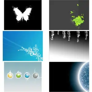 Wallpapers Minimalism. Set 1