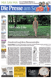 Die Presse am Sonntag, 19. Mai 2013