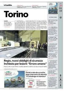 la Repubblica Torino - 20 Gennaio 2018