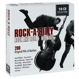 V.A. - Rock-A-Billy Rock And Roll And Hillbilly (10CD Box Set, 2010)