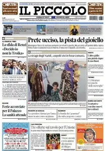 Il Piccolo - 11-08-14