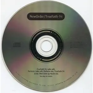 New Order - TrueFaith-94 (UK CD5) (1994) {London}