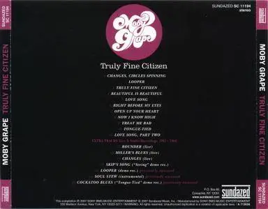 Moby Grape - Truly Fine Citizen (1969) Expanded Remastered 2007