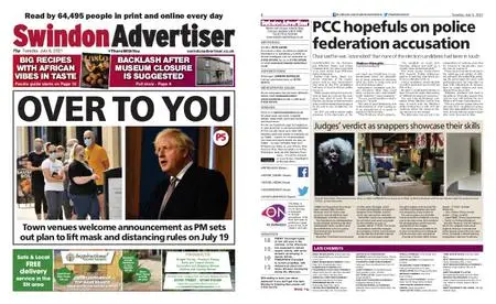 Swindon Advertiser – July 06, 2021
