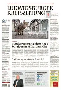 Ludwigsburger Kreiszeitung LKZ  - 26 April 2022