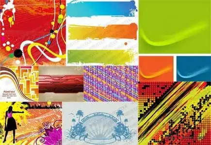 Vector Backgrounds pack #1