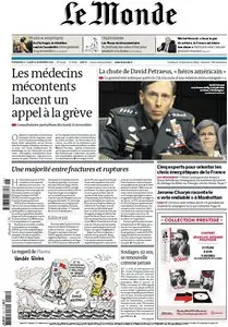 Le Monde et Suppléments du Dimanche 11 et Lundi 12 Novembre 2012