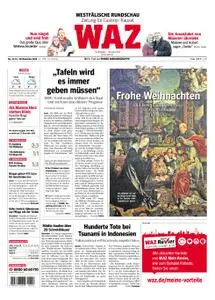 WAZ Westdeutsche Allgemeine Zeitung Castrop-Rauxel - 24. Dezember 2018