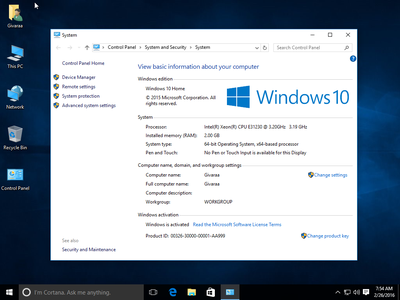 Microsoft Windows 10 Aio 1511 Build 10586 Pre-Activated March 2016