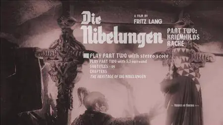 Die Nibelungen: Siegfried (1924) + Kriemhilds Rache / Kriemhild’s Revenge (1924)