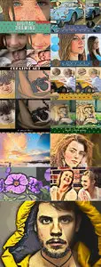 Digital Drawing 3 PS Actions