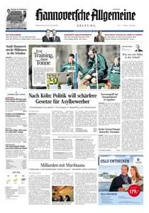 Hannoversche Allgemeine Zeitung - 09.01.2016