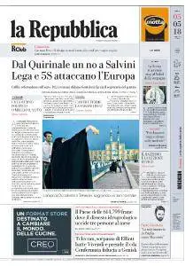 la Repubblica - 5 Maggio 2018