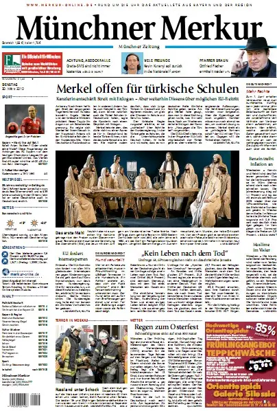 Münchner Merkur vom 30. März 2010