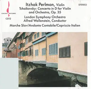 Peter I. Tchaikovsky - Itzhak Perlman - Violin Concerto [Chesky Records CD-12] {US 1988}