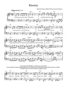 Eternity - Robbie Williams (Easy Piano)