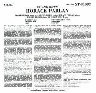 Horace Parlan - Up & Down (1961) {Blue Note Japan Remaster TOCJ-6617}